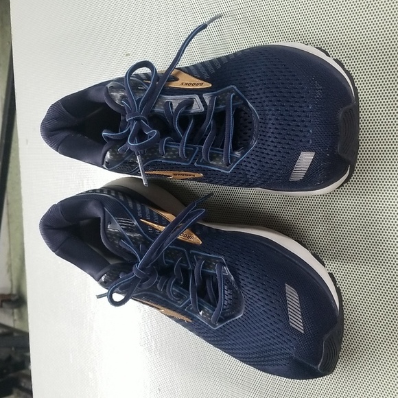Brooks Mens Ghost 12 Running Shoes - Blue - D - 11.5 Men's Running - Picture 1 of 8